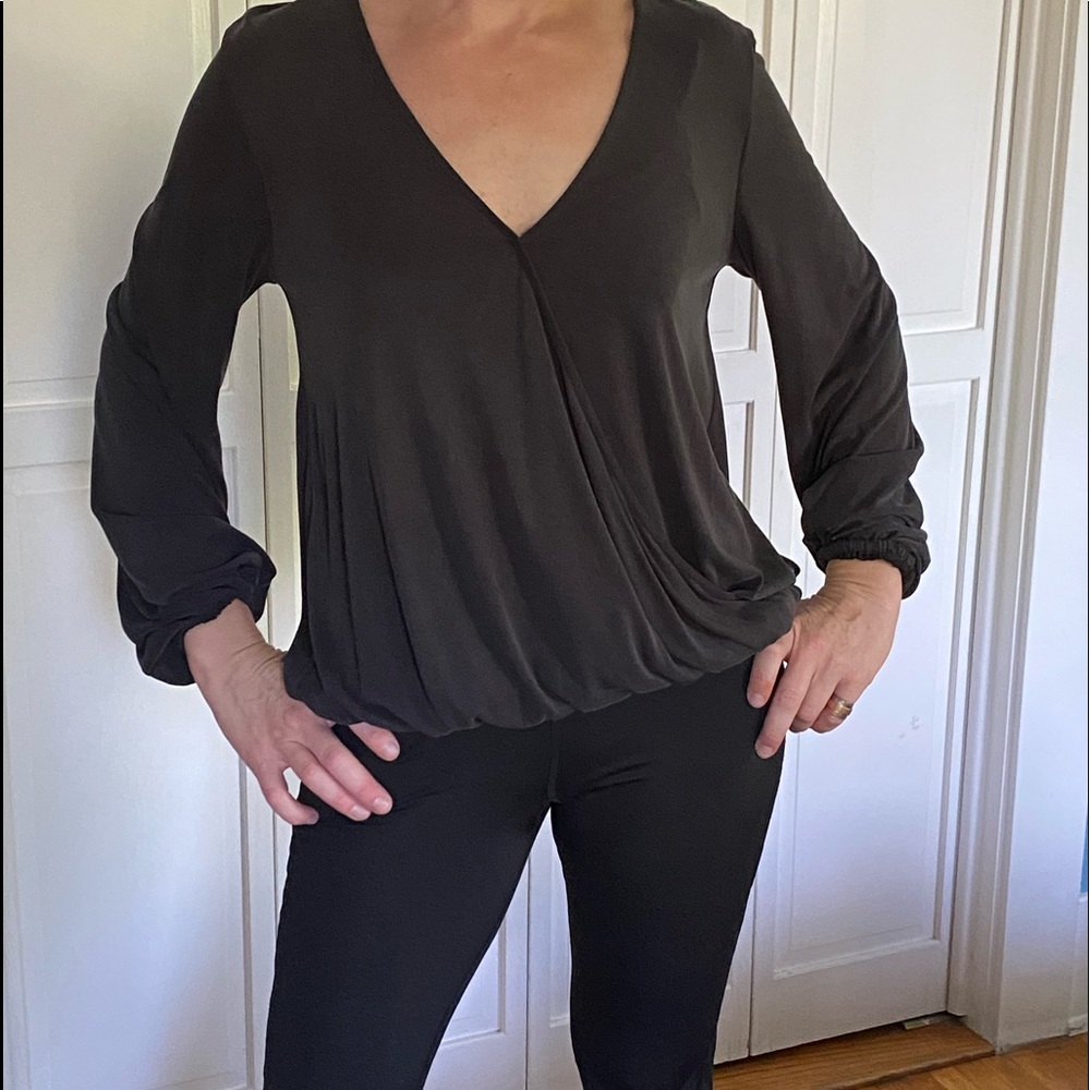 Sunday in Brooklyn - black long sleeve shirt